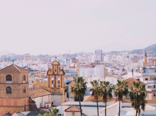Terraza hotel Málaga Centro